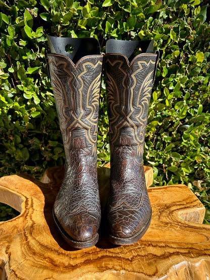 1960's Rios Preban Sea Turtle Cowboy Boots size 10 D