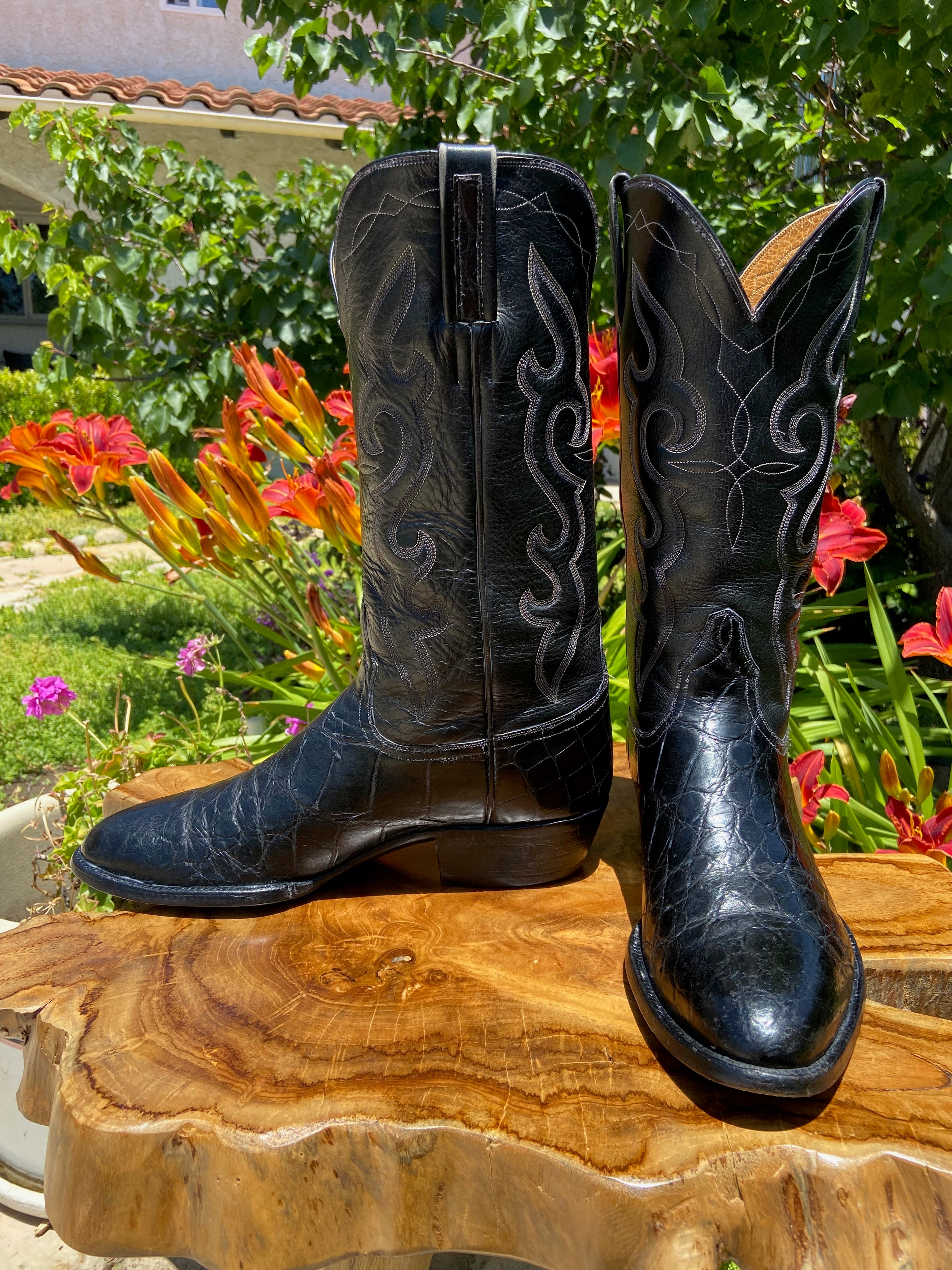 American alligator shop cowboy boots