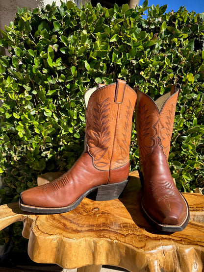 ML Leddy Custom Cowboy Boots size 9 EE