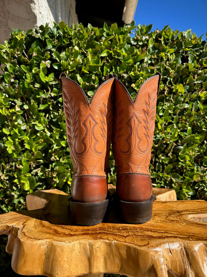 ML Leddy Custom Cowboy Boots size 9 EE