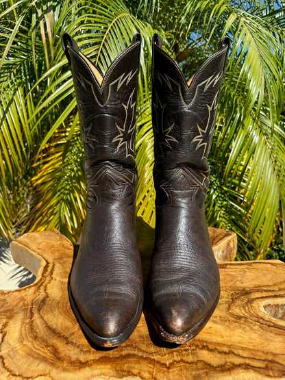 1960's Tony Lama Carribou Cowboy Boots 13 D