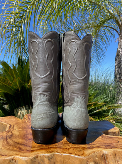 Paul Wheeler Custom Elephant Cowboy Boots 11.5 B