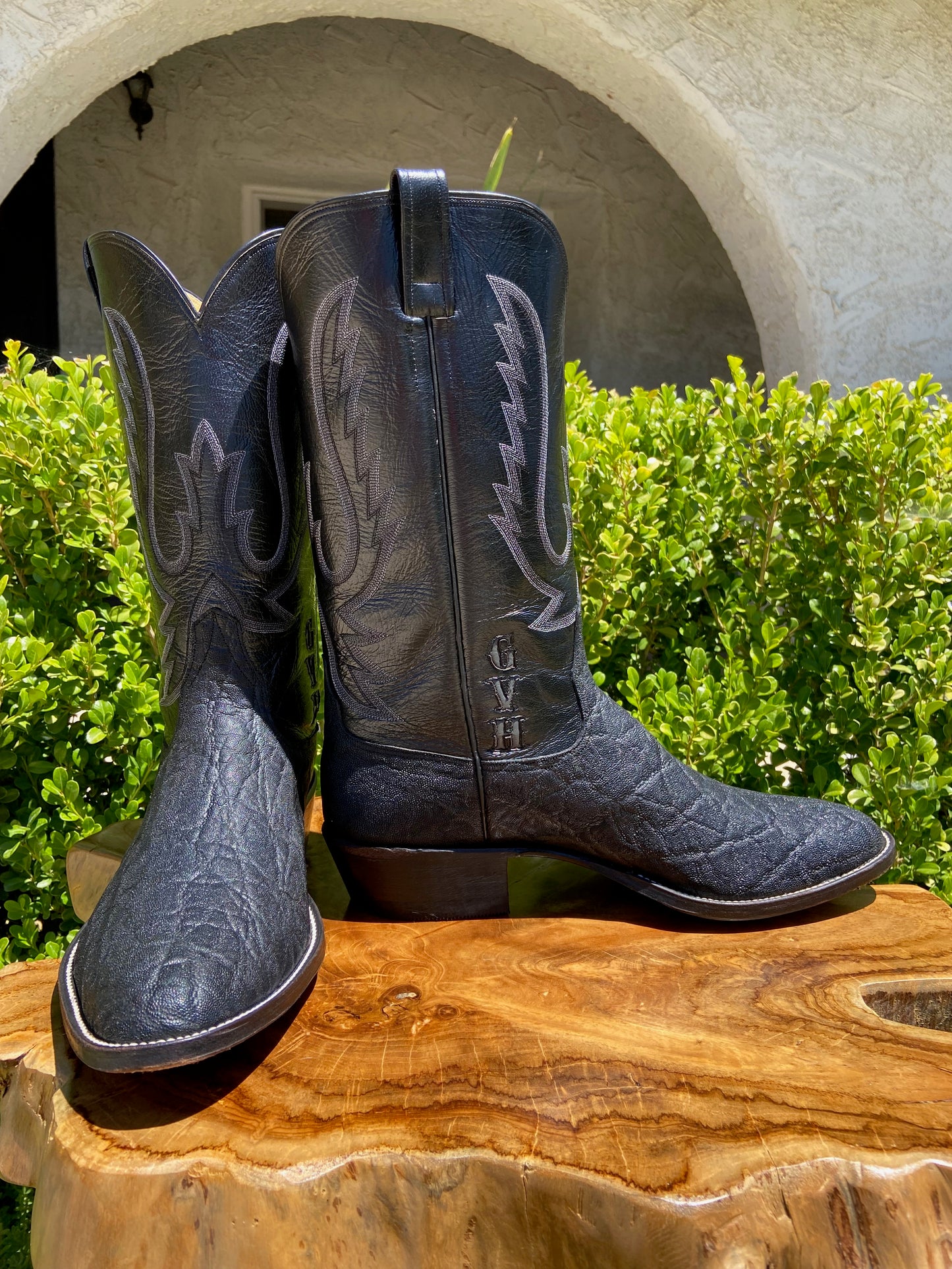 Armando's Custom Elephant Cowboy Boots 12 A