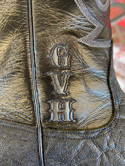 Armando's Custom Elephant Cowboy Boots 12 A