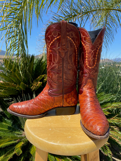 Cuadra Anteater Cowboy Boots 10 D