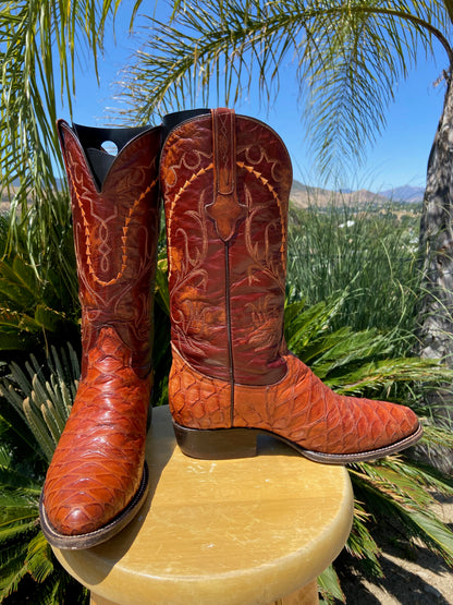 Cuadra Anteater Cowboy Boots 10 D