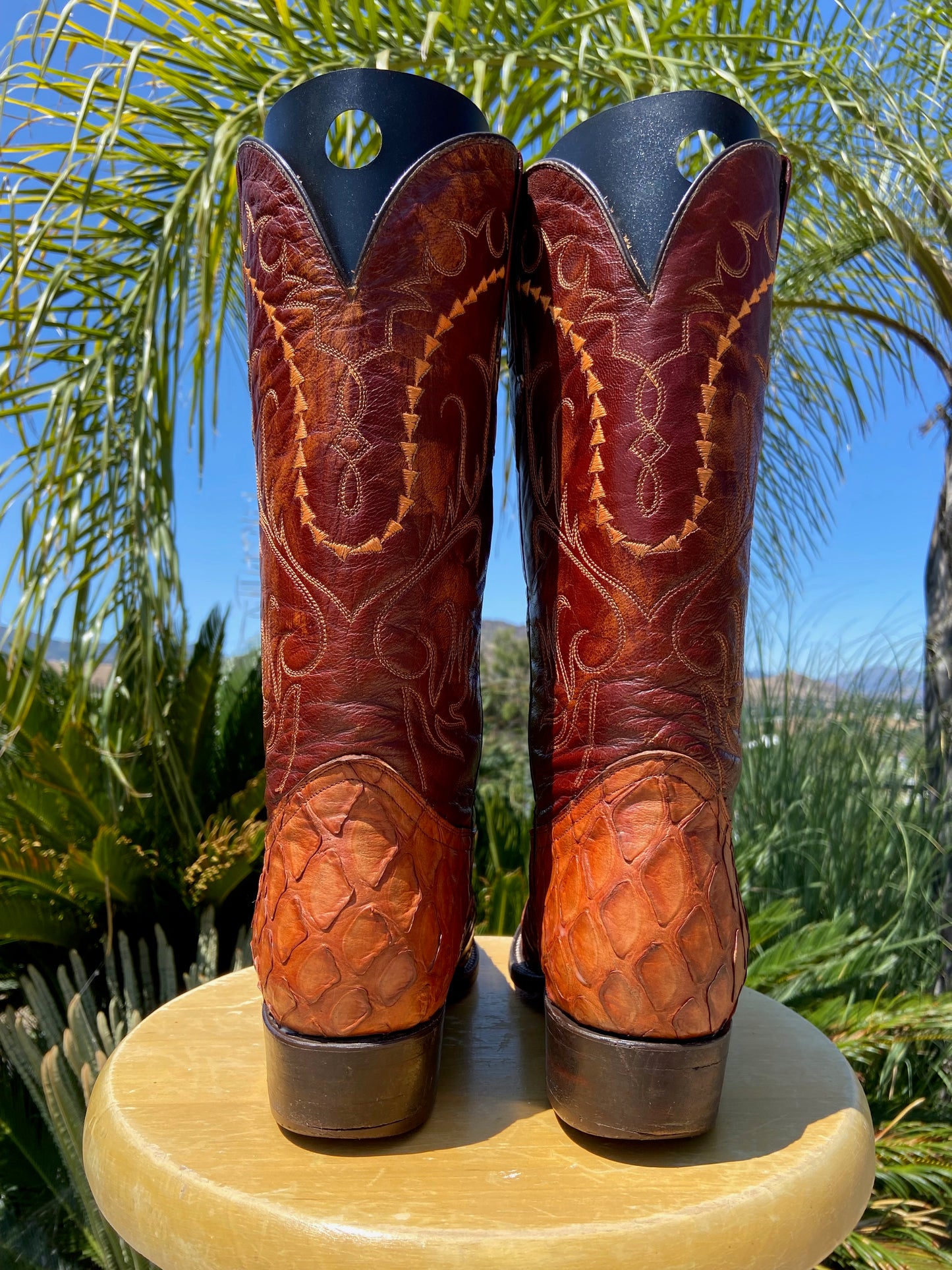 Cuadra Anteater Cowboy Boots 10 D