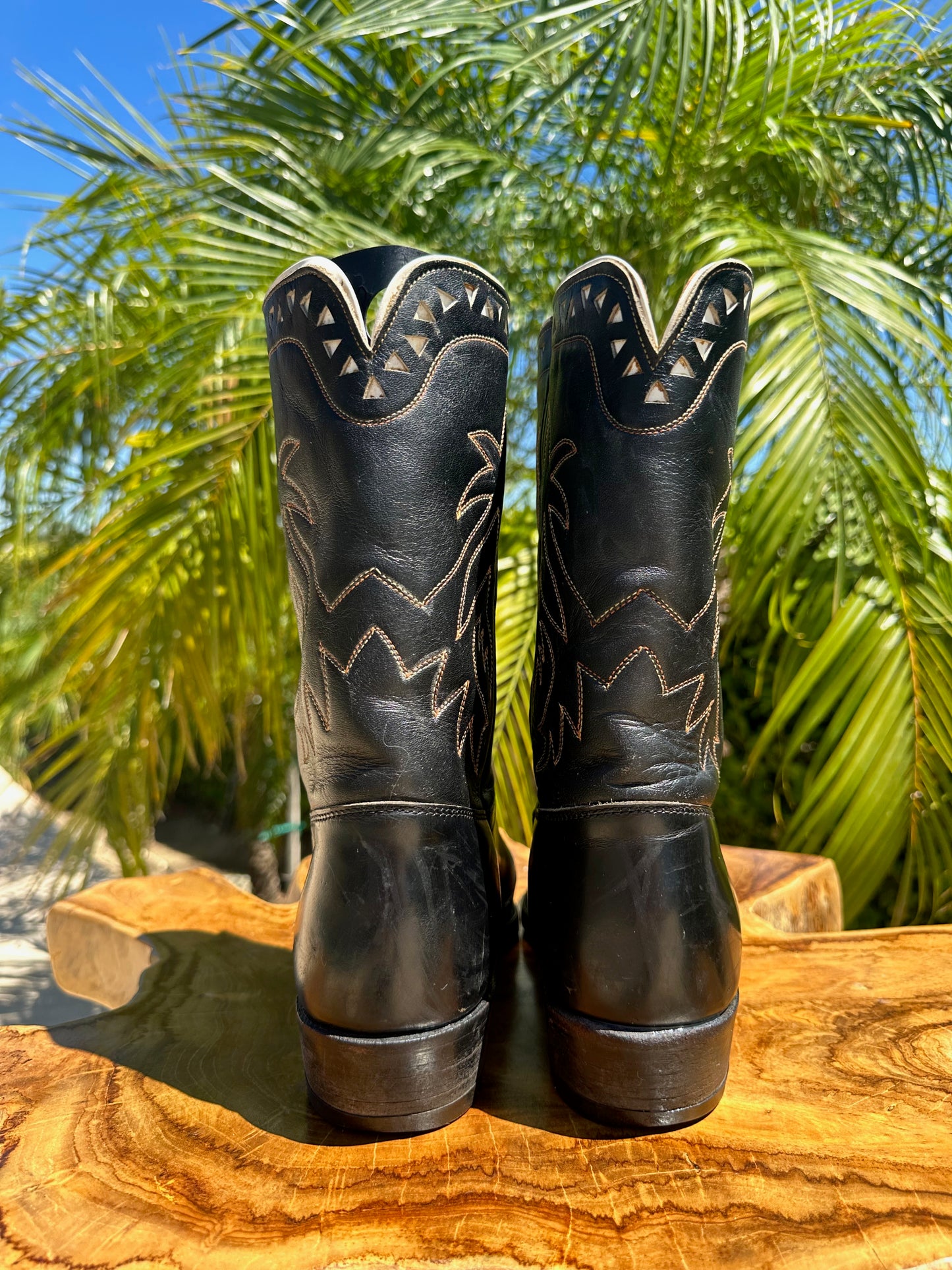 1940's FRYE Boot Company Vintage Cowboy Boots size 8.5 D