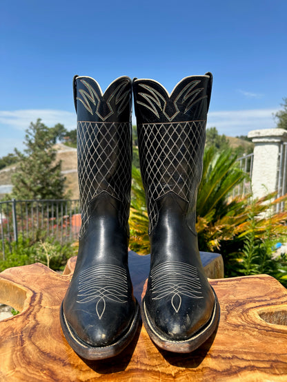 1960's Justin Vintage Cowboy Boots size 12 D