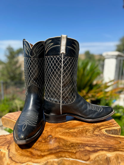 1960's Justin Vintage Cowboy Boots size 12 D