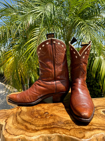 1940's Justin Cowboy Boots size 8 D or Womens 9.5