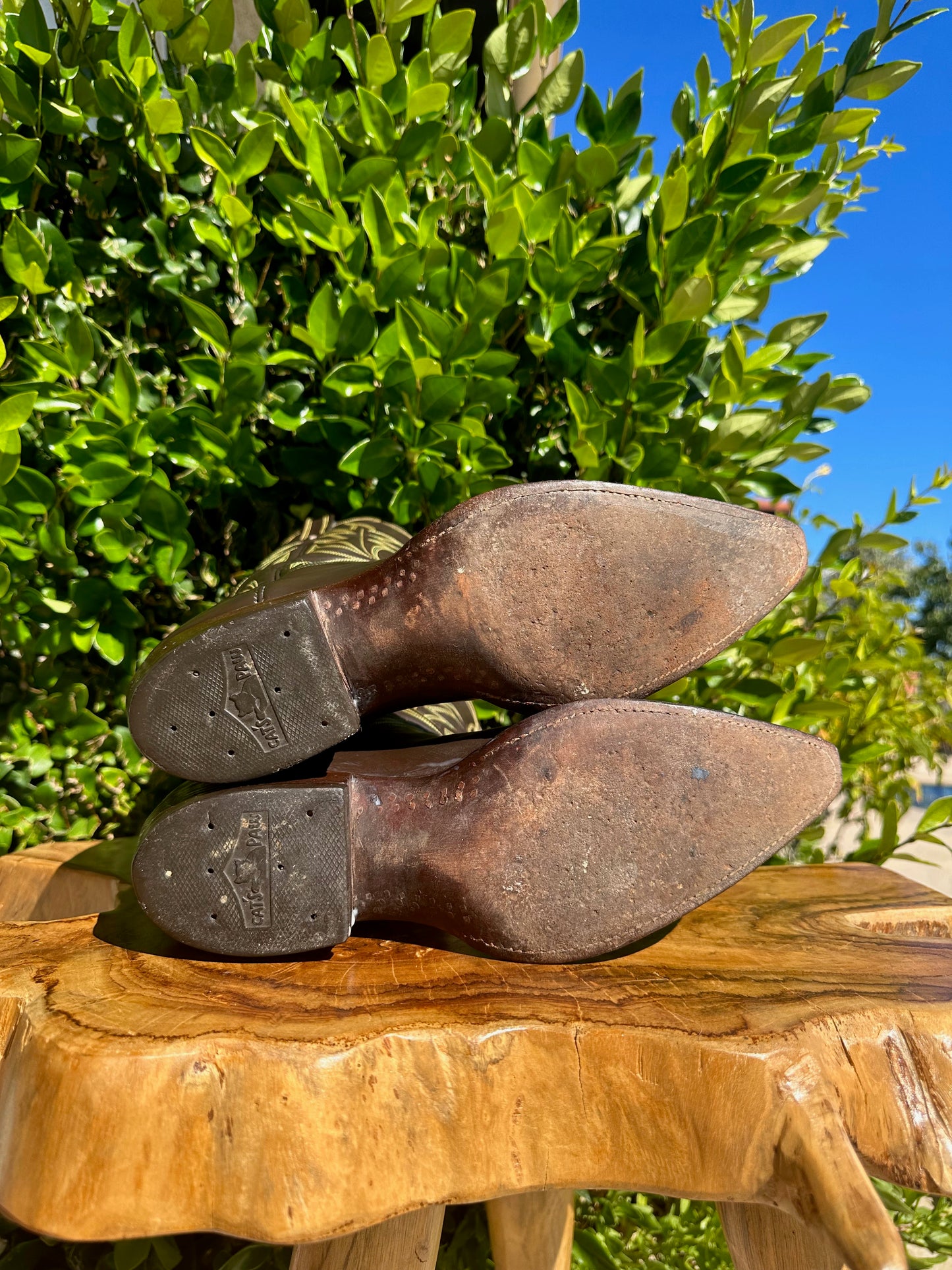 1960's Littles Boot Company Custom Cowboy Boots Size 7.5 D