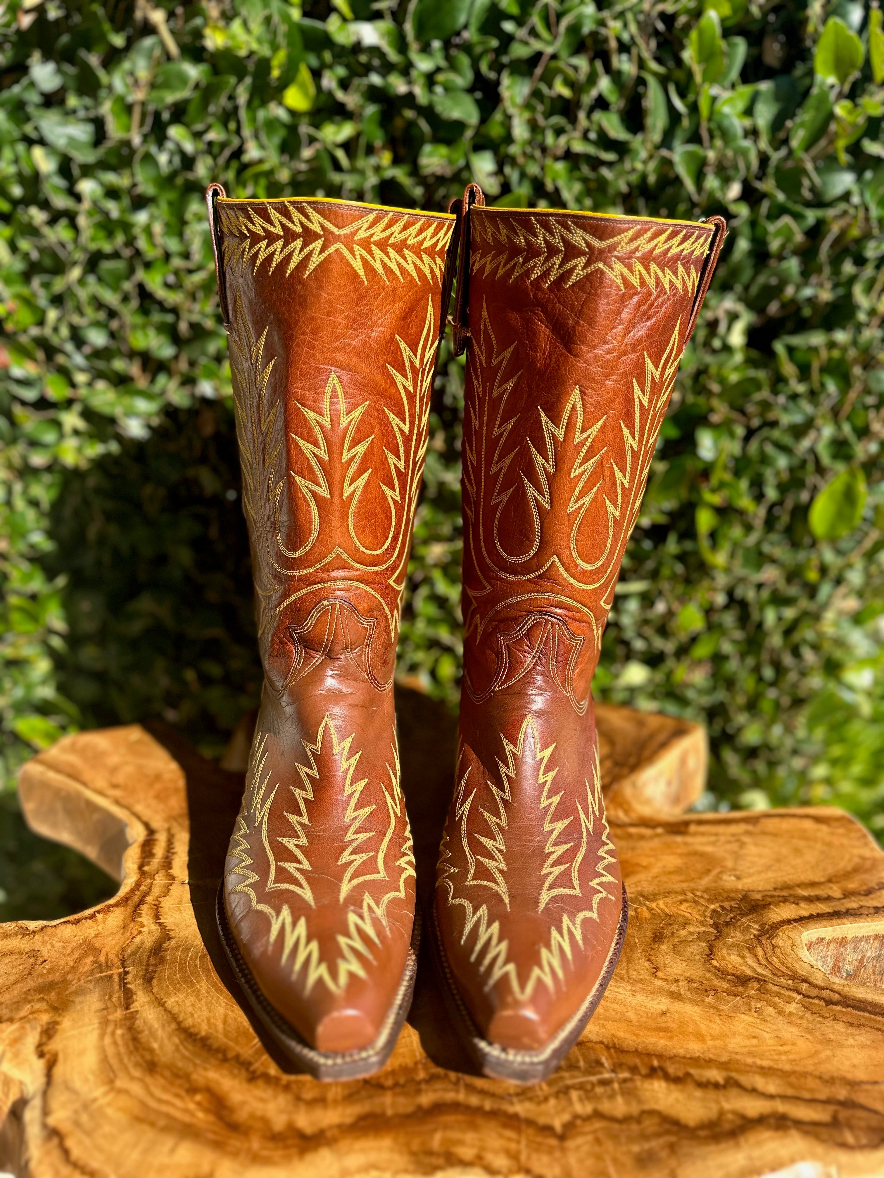 1940 s Stewart Romero Cowboy Boots size 9 D