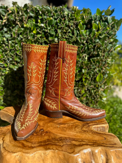 1940's Stewart Romero Cowboy Boots size 9 D