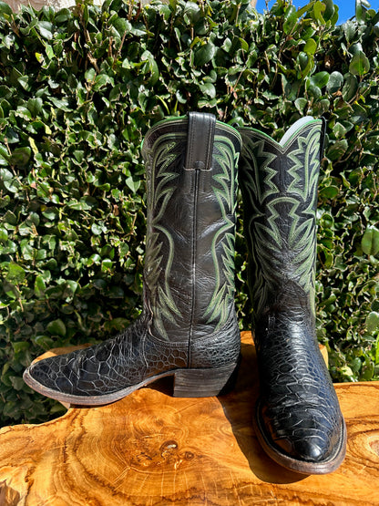 1960's Nocona PREBAN Sea Turtle Cowgirl Boots size 8 B