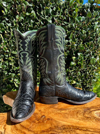 1960's Nocona PREBAN Sea Turtle Cowgirl Boots size 8 B