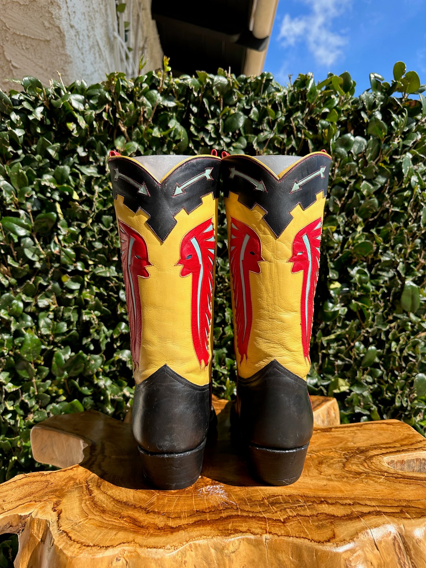 Rocketbuster Custom Chief Cowboy Boots size 10 D