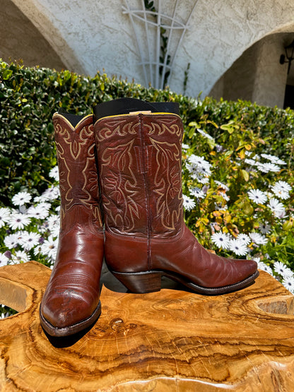 1940s Romero Vintage Cowgirl Boots size 6 B