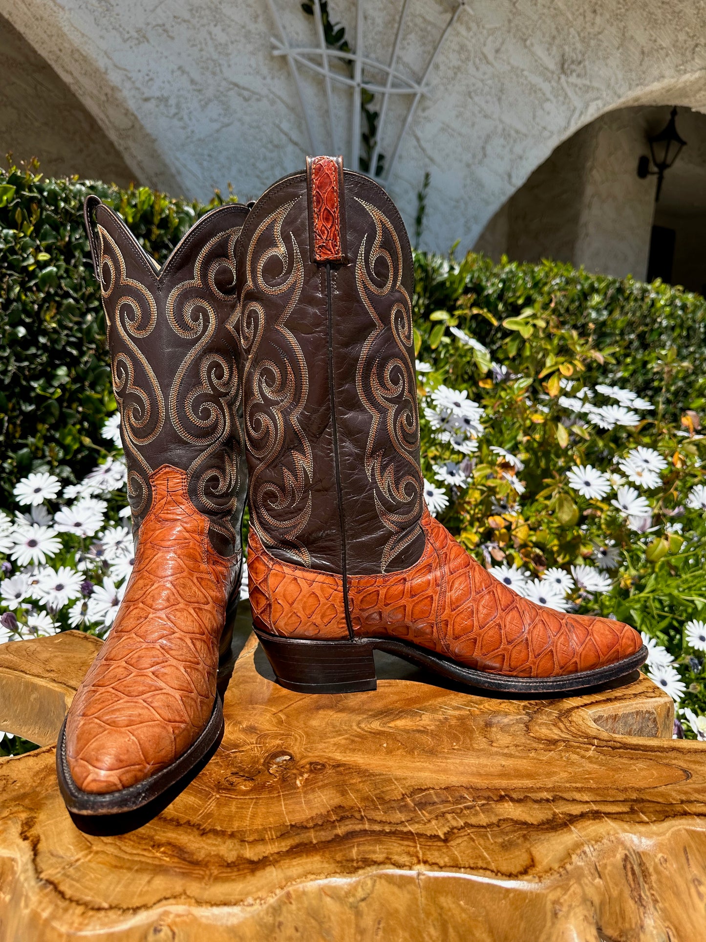 Dan Post Preban Anteater Cowboy Boots size 10 D