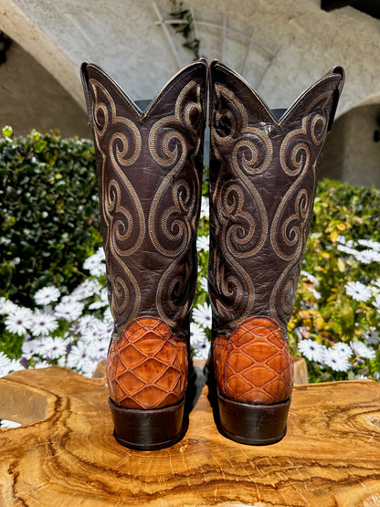 Dan Post Preban Anteater Cowboy Boots size 10 D