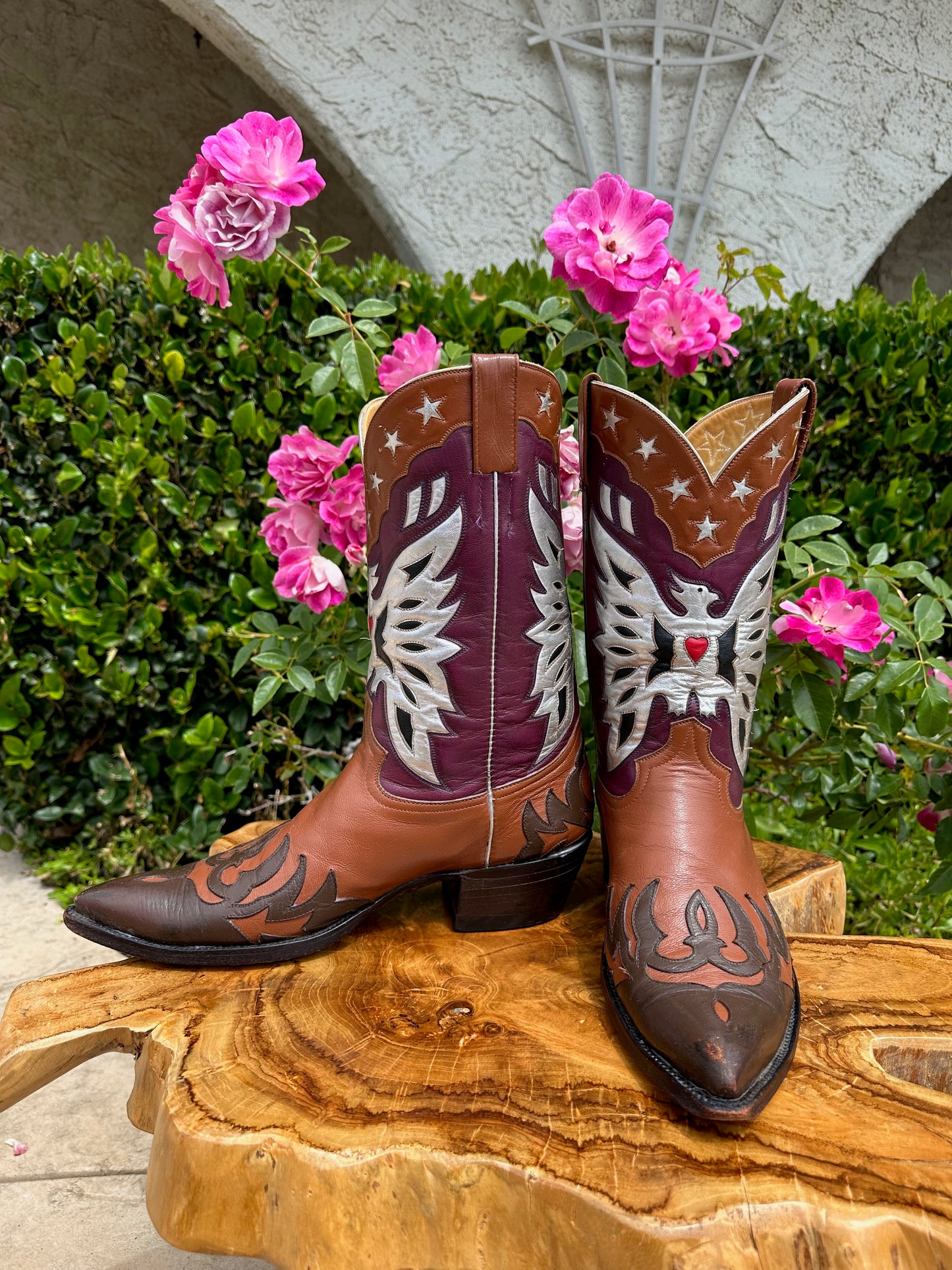 Champion Attitude Custom Roy Rogers Cowboy Boots 11 D