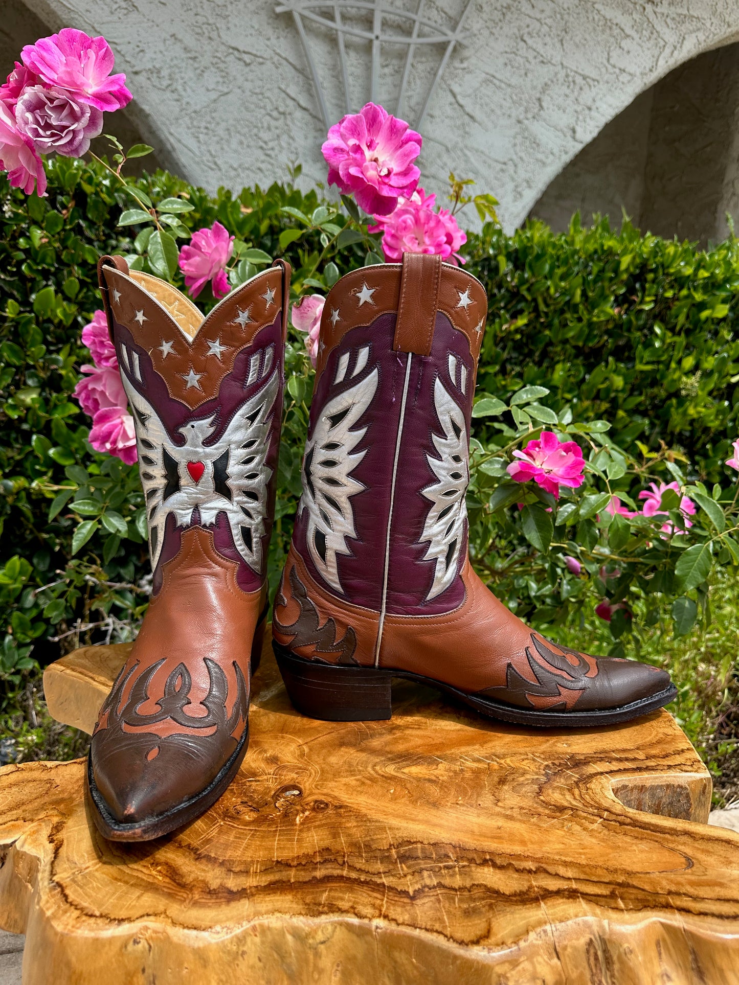 Champion Attitude Custom Roy Rogers Cowboy Boots 11 D