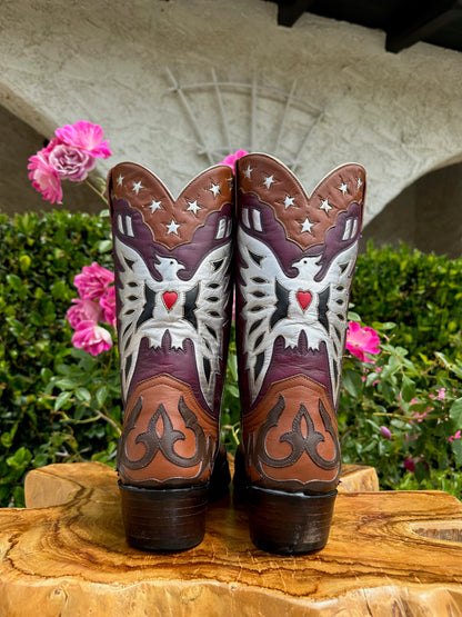 Champion Attitude Custom Roy Rogers Cowboy Boots 11 D