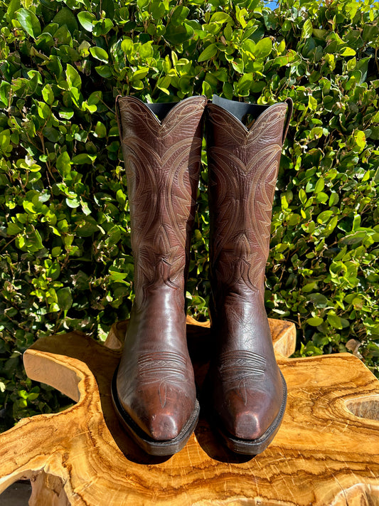 Custom Dixon Cowboy Boots size 10.5 D