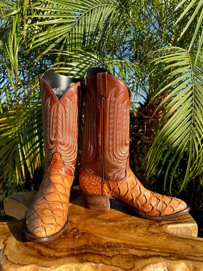 Tony Lama 1984 Signature Collection Anteater Cowboy Boots Size 9.5 D