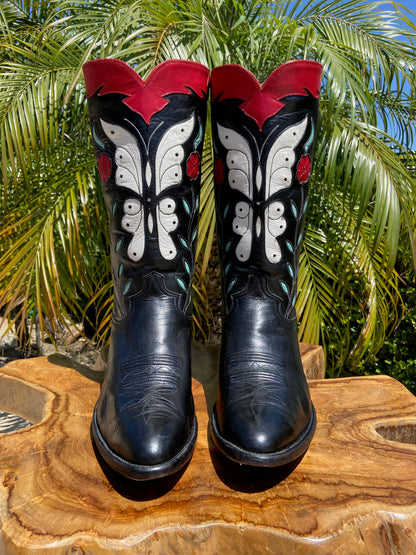 Champion Attitude (CABOOTS) Vintage Custom Cowboy Boots 10.5 EE