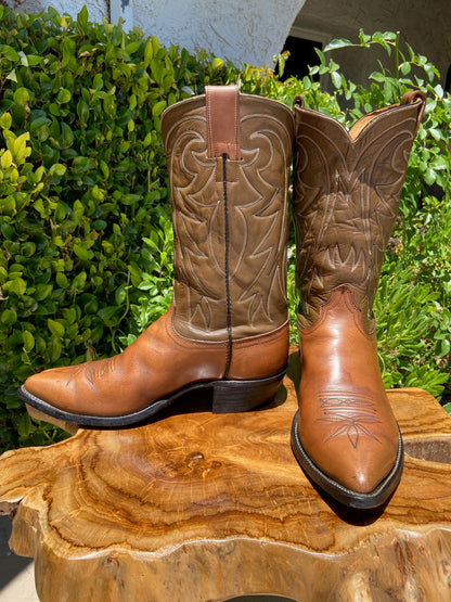 1960s Vintage HYER Cowboy Boots 10.5 D