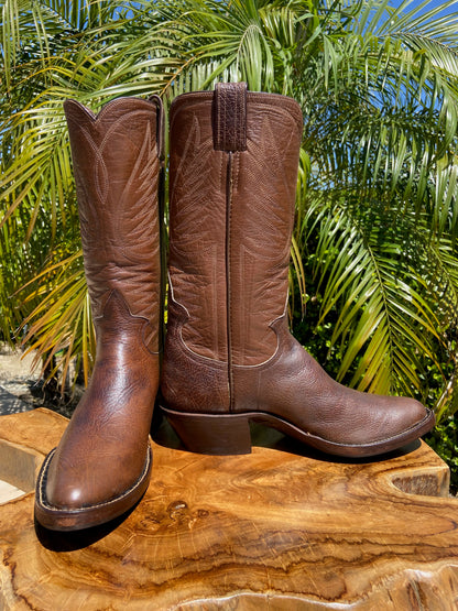 Ryan's Custom Water Buffalo Cowboy Boots 9.5 D