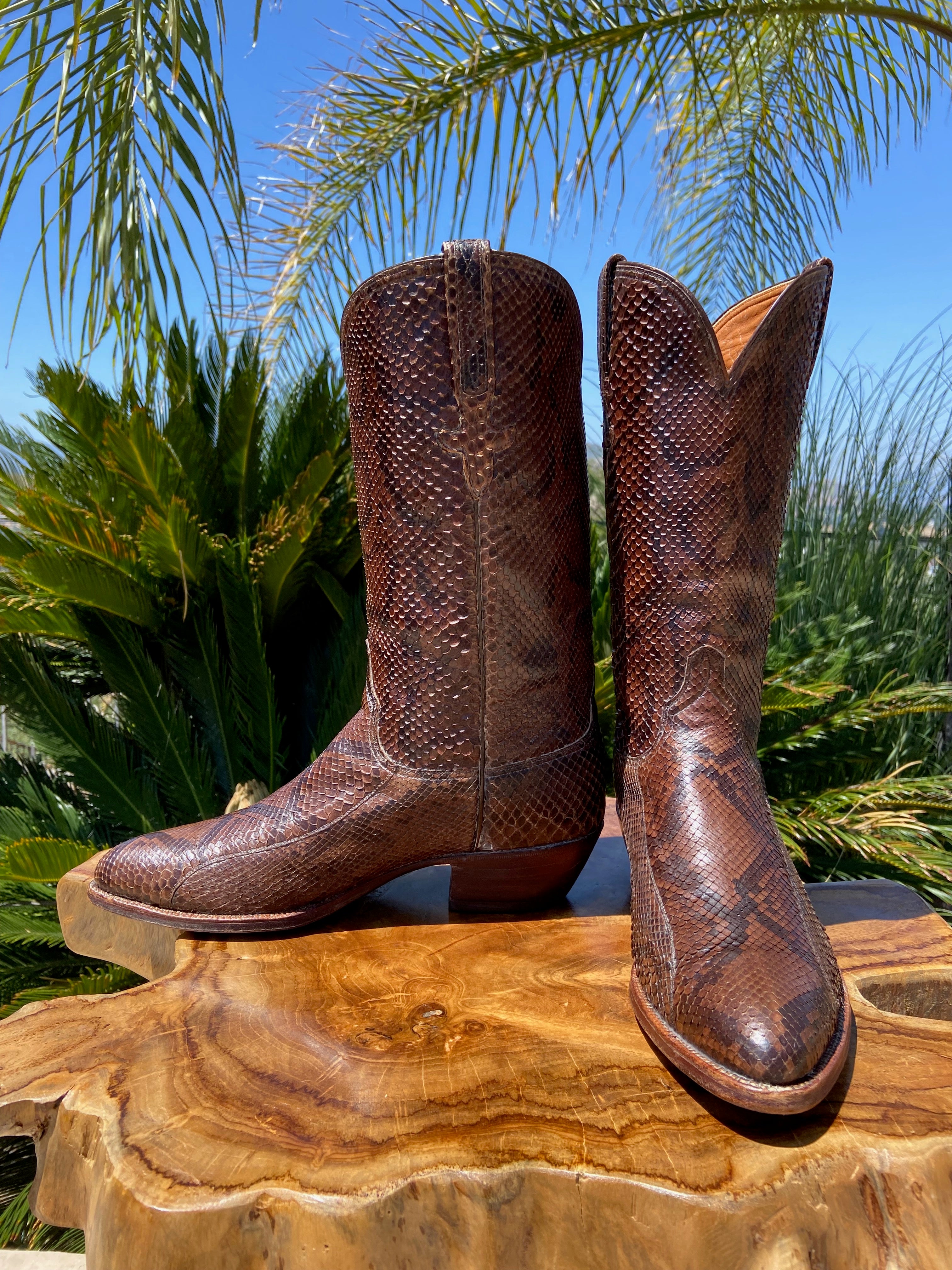 Lucchese python hotsell