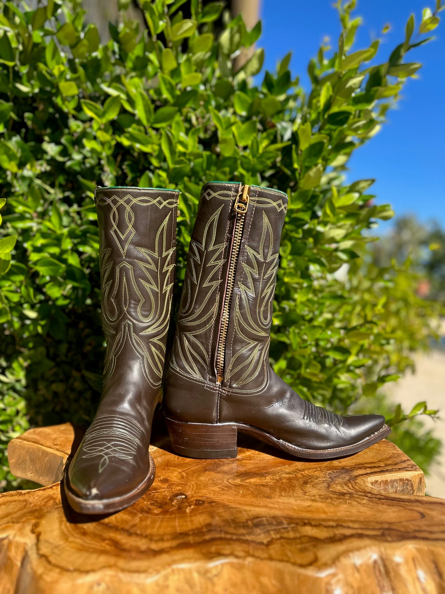 1960's Littles Boot Company Custom Cowboy Boots Size 7.5 D